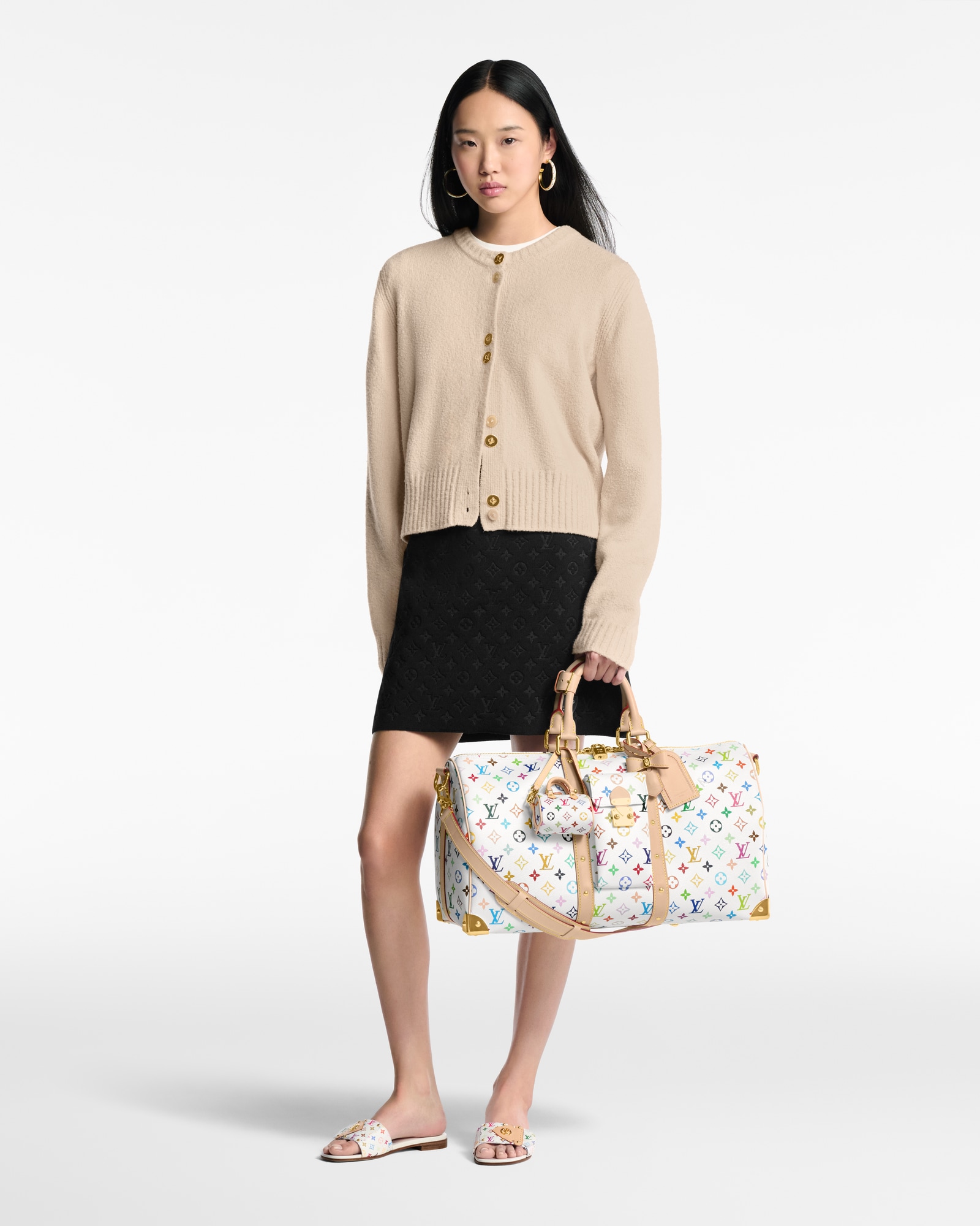 LV x TM LV Frame Flat Mule - Women - Shoes | LOUIS VUITTON ®